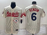 Angels 6 Anthony Rendon Cream Nike 2022 City Connect Flexbase Jersey,baseball caps,new era cap wholesale,wholesale hats